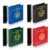 Limited Liability Company Records Binder with Slipcase, Personalized with Your Company Name and Any U.S. State Seal, 3 Ring Business Record Binder