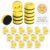 Lincia 24 Set Back to School Gift Smile Magnetic Whiteboard Erasers Bulk with Motivational Cards Mini Cute Dry Eraser Chalkboard Cleansers Wiper for Kids Students Teachers Classroom School Office Home