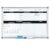 Lincia Hospital Bedside Dry Erase Board 36 x 24 Inch Patient Room Whiteboard Easy Erase Coating Stain Resistant Wall Mounted with Marker Eraser and Screws