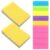 Lined Fluorescent Memo Stickers Portable to Do Lists for Office