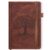 Lined Journal Notebook Hardcover Leather Bound 200 Pages A5 Brown Diary