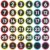 Line up Spots for Classroom Floor Number Stickers Line up Dots Floor Numbers for Classroom Back to School Kindergarten Preschool Office Decoration Organizing,36Pcs