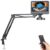LINKMICRO LM109A 10.1” Digital Microscope with Flexible Arm Stand, Soldering Microscope for Adults Electronics, 56 LED Ring Light, Full View Coins Camera Magnifier 260X, PC View