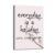 Linnzzs Apple Blossom Canvas Wall Art Everyday is A Holiday Motivational Poster Modern Decora Stretched for Living Room,Bedroom,Classroom Etc