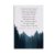Linnzzs I Went to The Woods Canvas Wall Art Henry David Thoreau Quote Poster Stretched for Living Room,Bedroom,Classroom Etc
