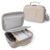 Linpr Hard Shell Case for Kodak Dock Plus 4PASS Instant Photo Printer,Beige