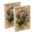 linqin A5 Journal Notebook with Ringing Binder 2 Pack