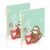 linqin A5 Travel Diary Notebook for Note Taking 2 Pack