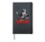 LINUS – Cute Boy Name with cool with cool Cat & Skateboard Hardcover Journal, Black