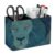 Lion Faces Luxury Art Desk Organizer PU Leather Caddy Holder