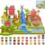 LionFuny 200PCS Magnetic Blocks,Magnetic Building Blocks Stacking Toys,Magnet Toys Building World Set, STEM Sensory Christmas Birthday Gift for Toddlers Boys Kids Age 3 4 5 6 7 8,Upgrade 1″ Large Size