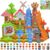 LionFuny Magnetic Blocks, 300Pcs Magnetic Building Blocks Sets, STEM Montessori Stacking Sensory Education Magnet Toys for Kids Toddlers Boys Girls Ages 3 4 5 6 7 8-12 Birthday Gifts, 1″ Large Size
