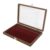 LIOOBO Necklace Jewelry Storage Case with Window and Velvet Interior
