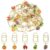 LiQunSweet 20 Pcs Paper Clips with Fruit Theme Charms for Office