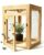 LITAITAI Butterfly Habitat Cage Kit Wood, Monarch Caterpillar Habitat, Mesh Butterfly Enclosure for Raising Butterflies, Insect Observation House for Caterpillar Growth & Hatching, Classroom, Garden