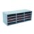 Literature Organizer, 12 Compartments Mailbox with Detachable Shelves