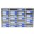 Literature Organizer, 36 Compartments,Mailboxes Slot with Removable Shelves