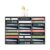 Literature Organizer Desktop File Sorter Office Mailbox (Black, 27 Slots)