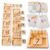 LITTLE BUD KIDS Counting Pegs – A Ten Frame Math Game with Addition and Subtraction Flash Cards, A Wooden Montessori Math Toy & Math Manipulatives Number Peg Boards for Kids 3 4 5 6 7