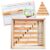LITTLE BUD KIDS House of Number Buddies Math Game, a Number Bonds Math Toy with Counting Rods and Addition & Subtraction Flash Cards, a Montessori Material for Kids 4-8 Years Old