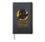 Little dark wings Crow Halloween Hardcover Journal, Black