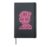Little Girls With Dreams Become Women With Vision Equality Hardcover Journal, Black