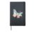 little kids butterfly Hardcover Journal, Black