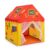 Little Learner School Kids Play Tent House, ABC 123 Educational Themed Playhouse with Mesh Window, Indoor Outdoor Pop Up Tent for Boys & Girls