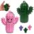 Little Ouchies Pain Fidget Toys for Adults & Kids, 2Pcs Spiky Sensory Cactus Toys – Anxiety Relief & Focus Aid, Quiet Sensory Keychain Fidget Toys, Valentine Gifts for Kids Classroom
