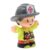 Little People Replacement Part for Collectible Fisher-Price Fire Station Community Helpers Playset FMN98 – Replacement Fireman Fire Fighter Figure