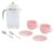 Little Tikes Sweet Spaces Tea Set, Pink, Play Kitchen Cookware, Boys and Girls Ages 3+ Years