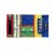 LIUZHOUF Sensory Activity Busy Board for Elderly, Cognitive Engagement Mat with Zipper, Buckle, Beads, 22.8 x 11.4 in