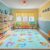 LIVEBOX 6×9 Blue ABC Kids Classroom Rug, Washable Alphabet Rug for Classroom Elementary School Learning, Colorful Educational Preschool Kids Carpet, Playmat Rugs Non-Slip Playroom Mat for Daycare