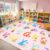 LIVEBOX 7’5″ x 13′ Pink ABC Kids Classroom Carpet, Large Washable Alphabet Educational Learning Area Rugs for Classroom Elementary, Non-Slip Pastel Preschool Kids Teacher Rug for Kindergarten Daycare