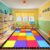 LIVEBOX Classroom Rugs Elementary for Kids, Washable School Learning Area Rugs, Colorful Preschool Children’s Classroom Carpet Non-Slip Playroom Rug for Home Learning, 6’x9′(Seats-20)