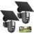 LIWAN Security Cameras Wireless Outdoor, 2.4GHz WiFi Solar PTZ Camera