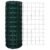 LKJephalotrope Green Euro Fence 82ft x 3.3ft PVC Coated Steel Wire Netting