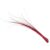 LKXHarleya 10PCS Ostrich Feather Hard Rod, 17.72-19.69inch Decorative DIY Sewing Headwear Wedding Craft Accessories, Wine Red