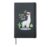 Llama Need’s No Drama – Funny Blade Cactus Design Hardcover Journal, Black