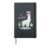 Llama No Problama Funny Llama Design, Cactus Drawing Hardcover Journal, Black