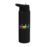 Llama Purple Yellow Louisiana Mardi Gras Women Men Kids Stainless Steel Insulated Water Bottle