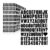 Llewyn 910 Pcs 10 Sheets Letter Stickers,Self Adhesive Waterproof 1 Inch Mailbox Numbers Vinyl Stickers,Alphabet Decals for Water Bottle,Window,Door,Classroom,Car,Laptop,Scrapbook (Black, 1 Inch)