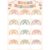 llguiidecal Birthday Chart Poster for Classroom 2pcs, Boho Rainbow Happy Birthday Calendar Posters with Monthly Write-In Clouds, Bulletin Board Decor, Back to School Teacher Supplies