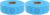 L LIKED 500 Raffle Tickets 1x2inch Smile Blue Single Roll for Events (Pack of 2)