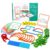 LLTCMAOYI Sticks and Rings Shape Building Puzzle, Shape Cognition Toy