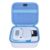 L LTGEM Label Maker Case Compatible with Brother P-Touch PT-N25BT Personal Connected Label Maker, Office Hard Travel Carrying Storage Bag – White(Case Only)