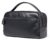 LLzyx Travel Wash Bag Vintage Leather Toiletry Organizer Makeup Case Cosmetic Holder Storage Pouch with Handle for Brushes Briefcase