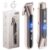 Lmpil Bikini Trimmer for Women, Dual Head Electric Razor, ChampagneMetallic