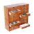 LNUJIUN 4 PCS Wooden Drawer Organizer for Living Rooms, Schools and Offices