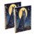 Loancwa A5 size Slider Fairy Tale Wolf Pattern notebooks 8.3″ x 5.7″, wide ruled spiral notebook 60 sheets for planner&business